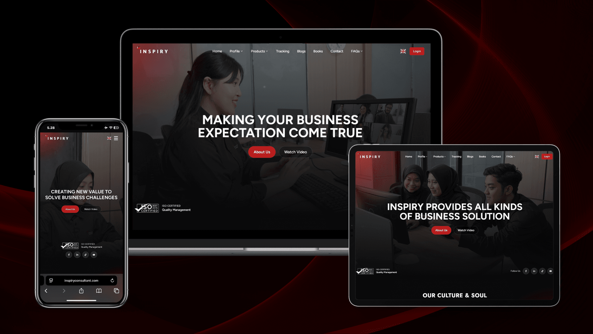 Inspiry Website Builder