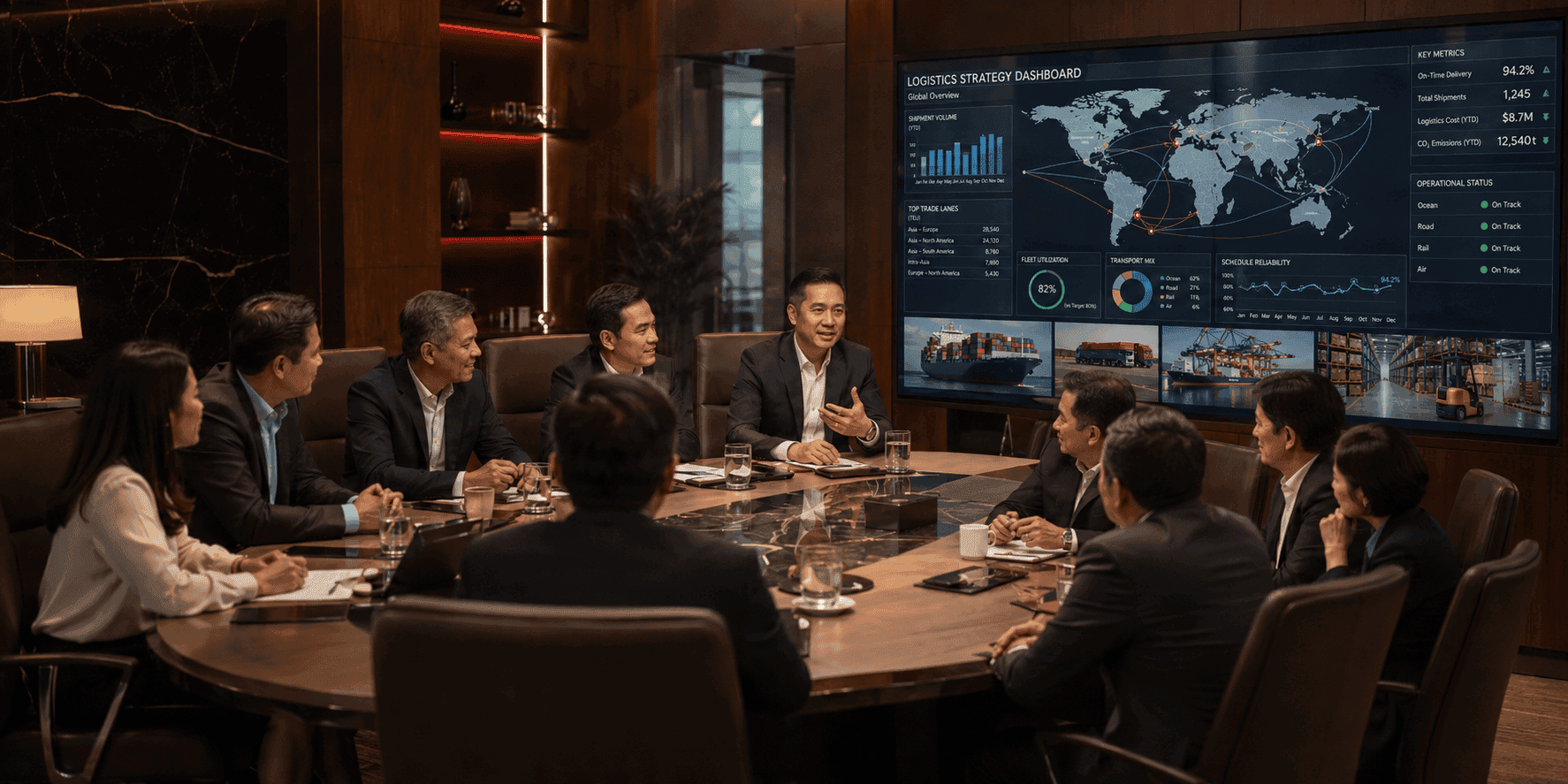 Intimate Business Meeting 高管会议