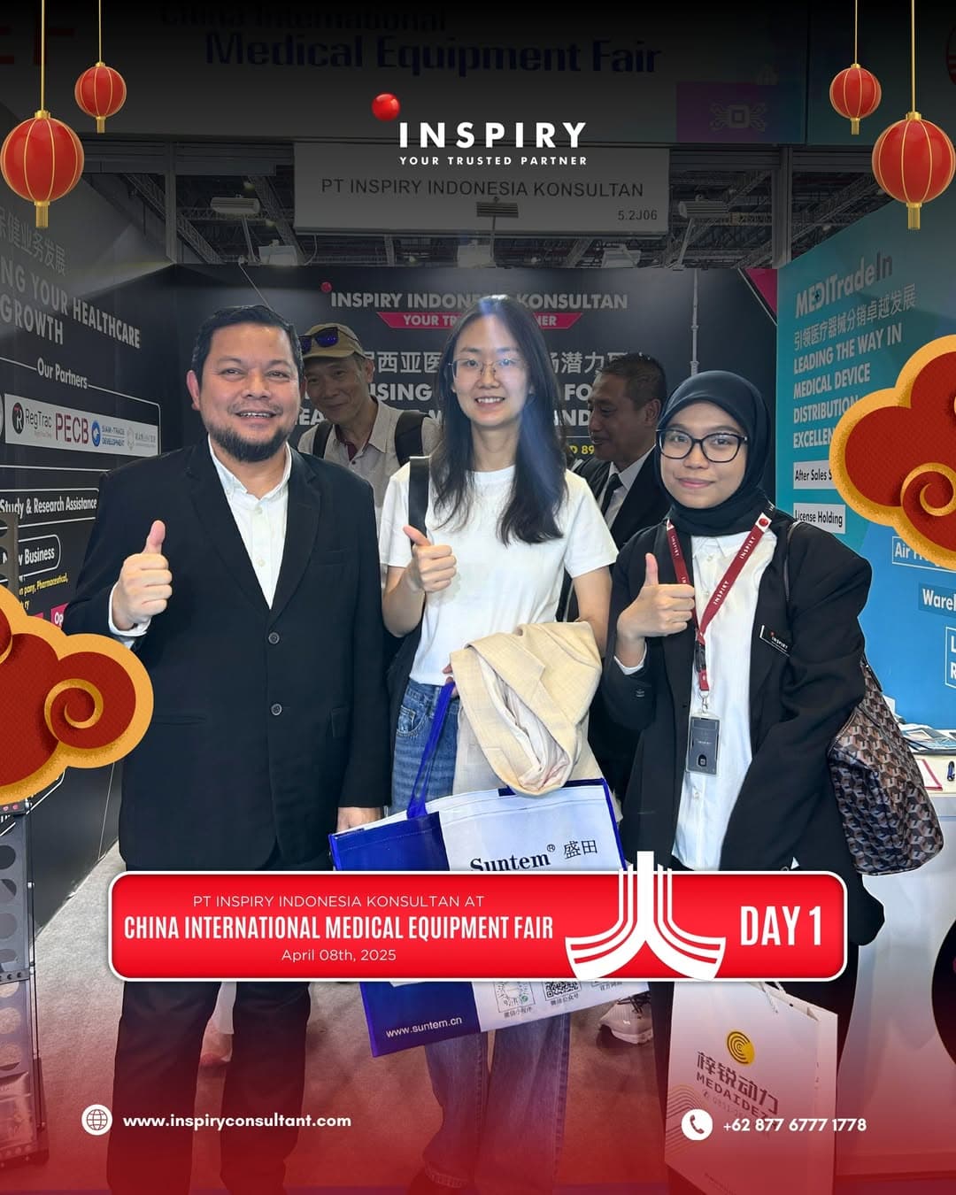 INSPIRY INDONESIA at CMEF Shanghai 2025: Regulatory Strategy, Global Partnerships in the Heart of Asia’s MedTech Revolution