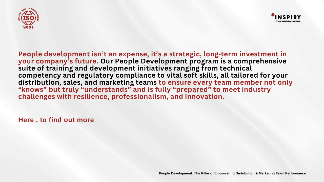 "People Development: Pilar Penguatan Kinerja Tim Distribusi dan Marketing"