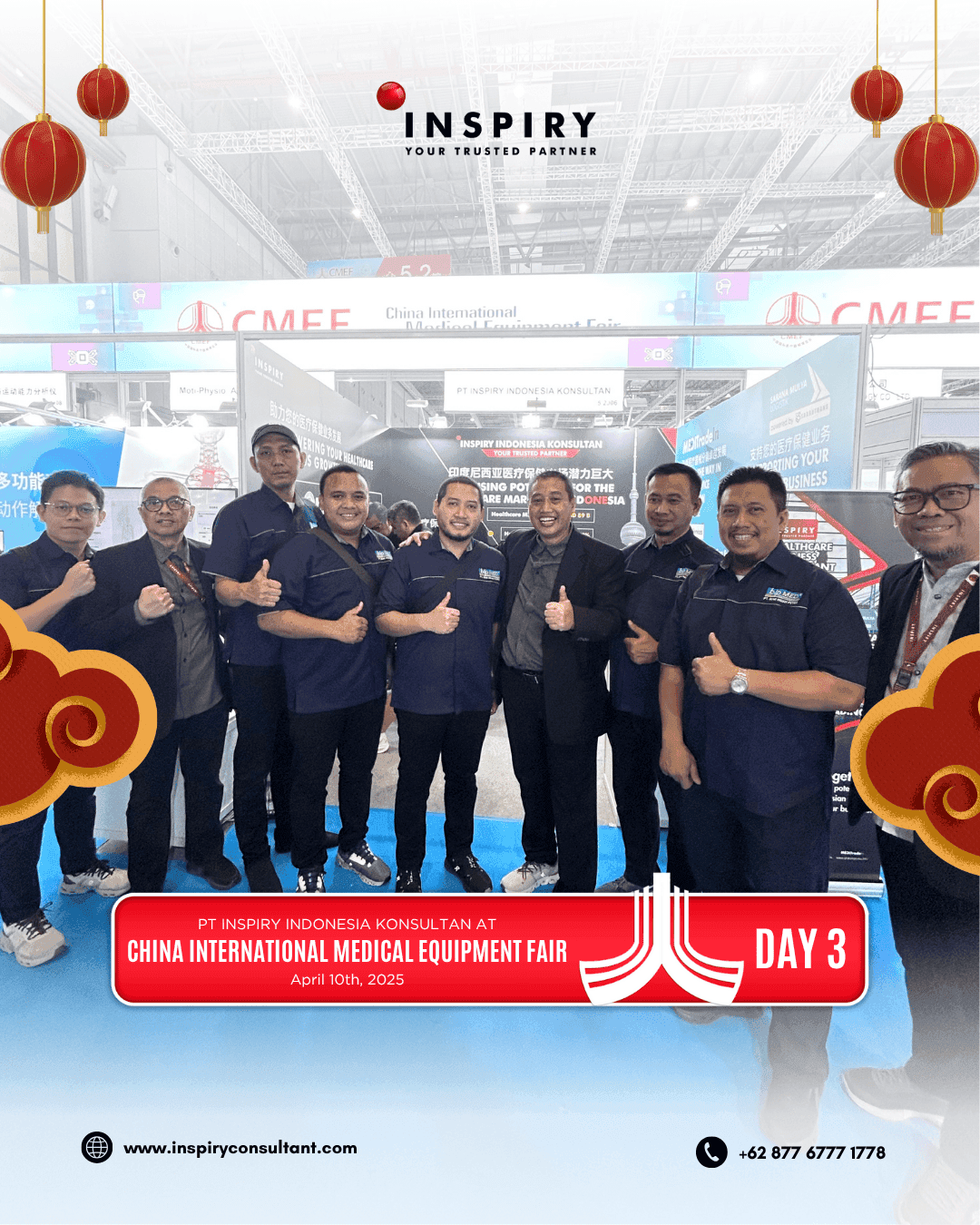 INSPIRY INDONESIA at CMEF Shanghai 2025: Regulatory Strategy, Global Partnerships in the Heart of Asia’s MedTech Revolution