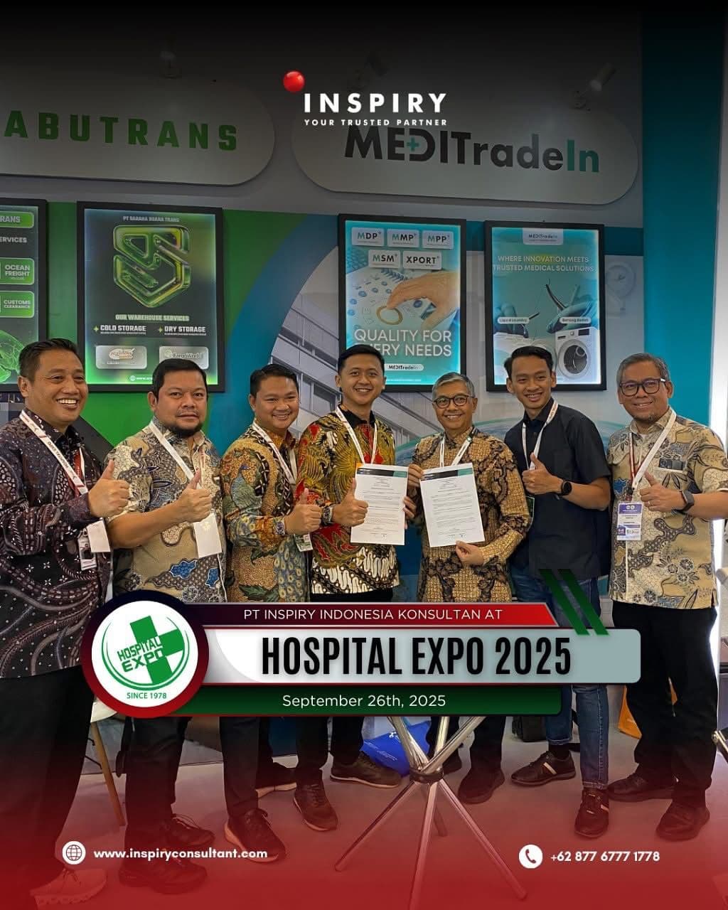Inspiry Indonesia at Hospital Expo 2025: Where Healthcare Meets Strategy - Shaping the Future of Healthcare