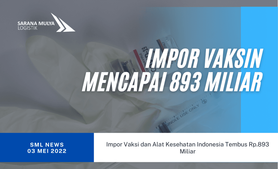 Impor Vaksin dan Alat Kesehatan Indonesia Tembus Rp.893 Miliar