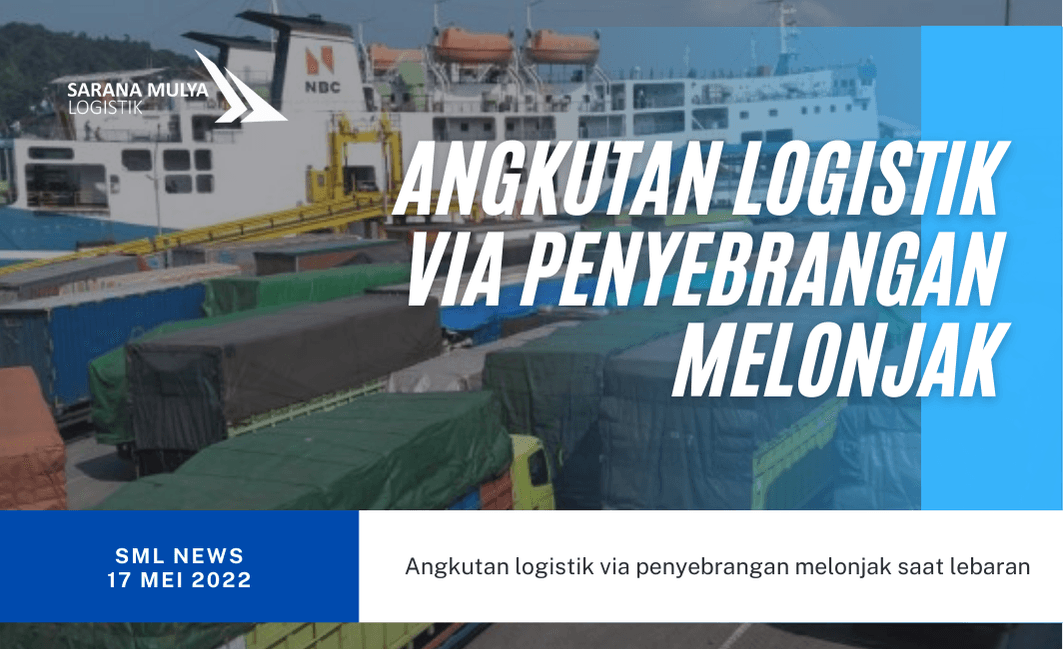 Angkutan logistik via penyebrangan melonjak saat lebaran