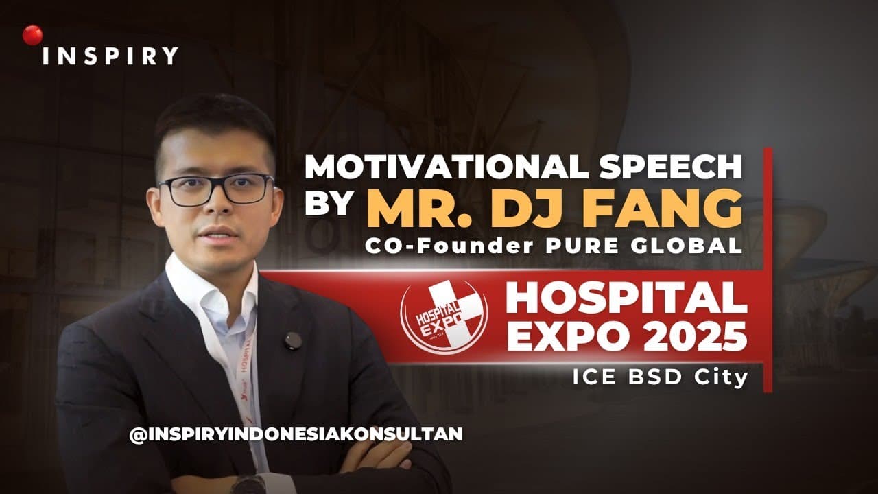 Motivational Speech by Mr. DJ Fang, Co-Founder of PURE GLOBAL