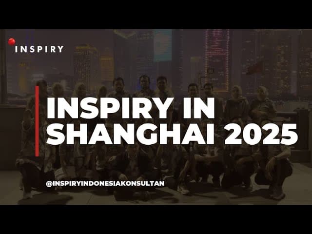 Inspiry in Shanghai: Behind the Scenes of Our Global Mission