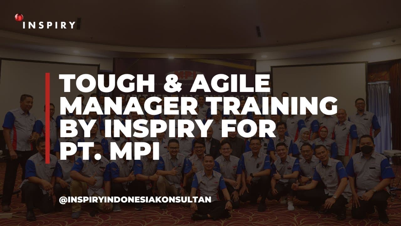 TRAINING | Tough & Agile Manager Training - PT. Millenium Pharmacon International