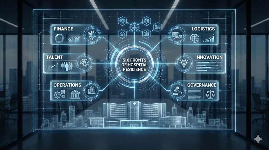 SIX FRONTS OF HOSPITAL RESILIENCE