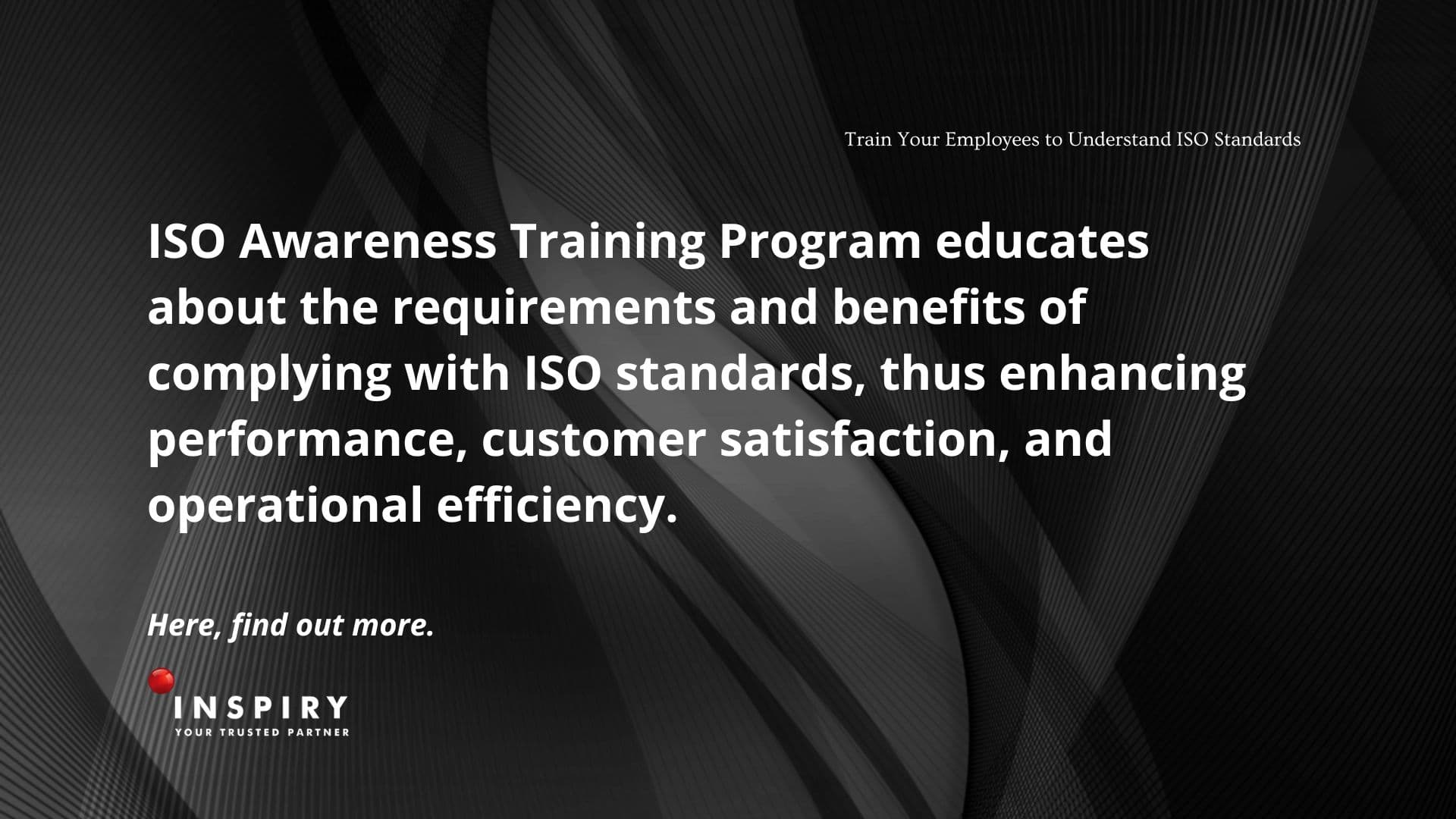 Train Your Employees to Understand ISO Standards