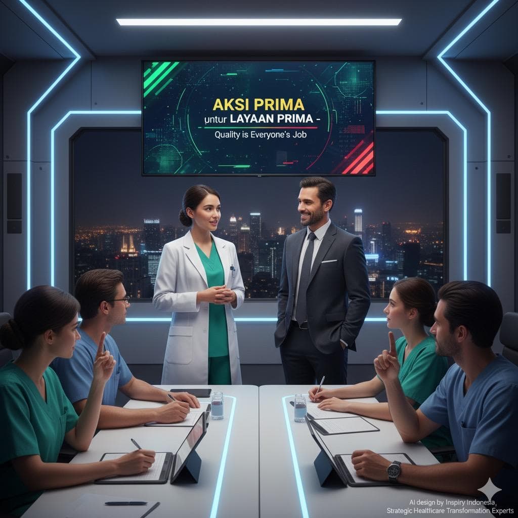 Quality is Everyone’s Job ,  Aksi Prima untuk Layanan Prima di Rumah Sakit
