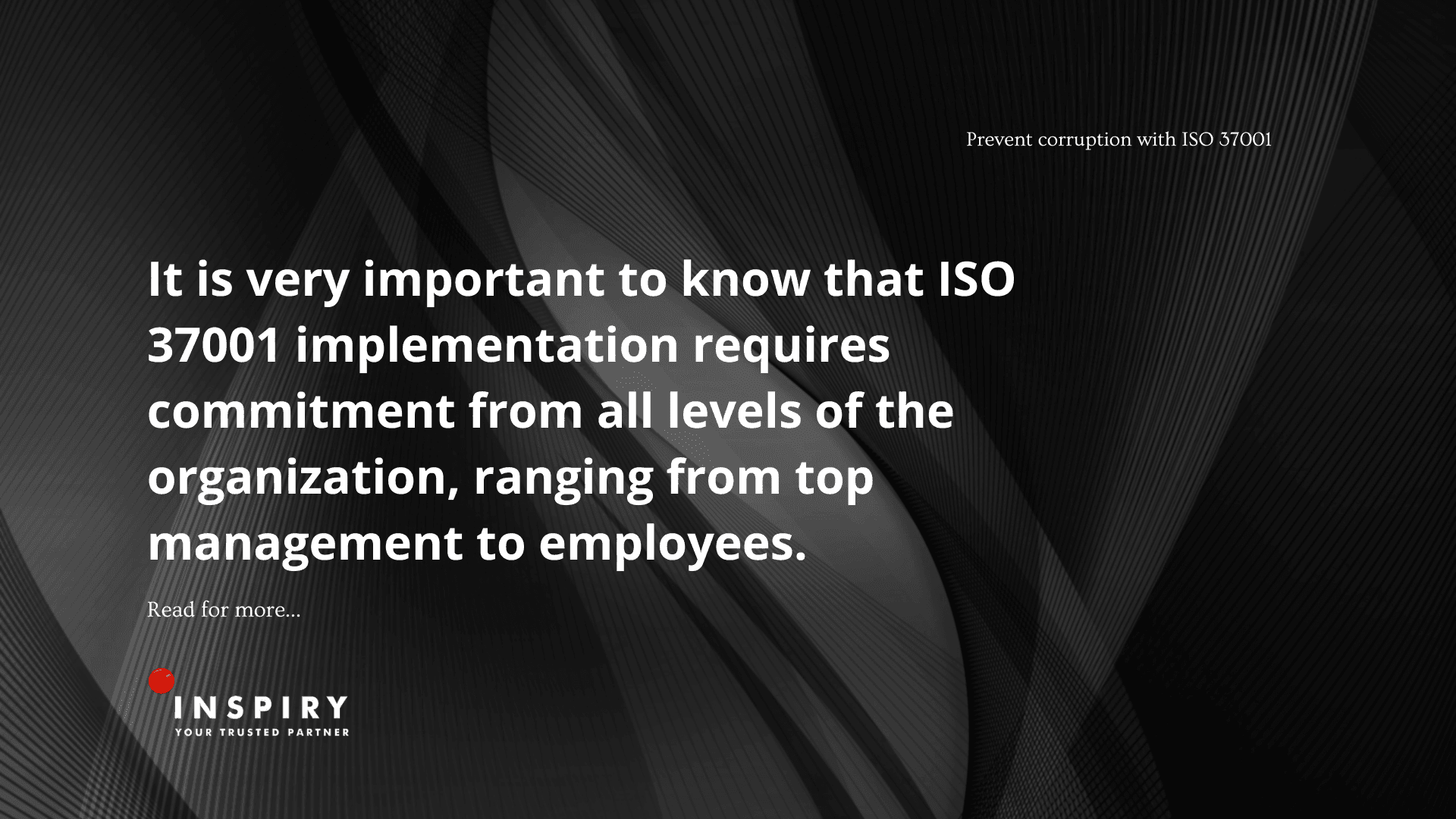 Prevent Corruption with ISO 37001