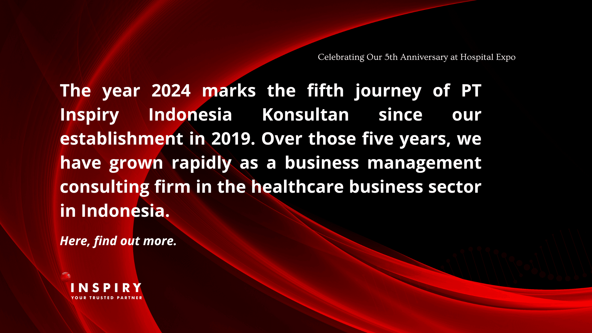 Celebrating Our 5th Anniversary at Hospital Expo